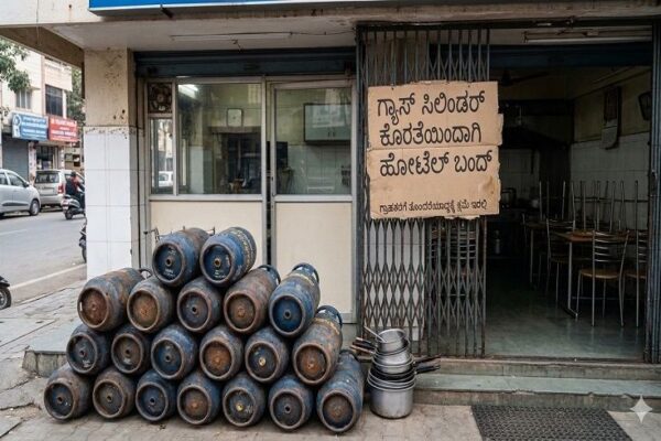 hotel-bundh-due-to-lpg-gas-problem