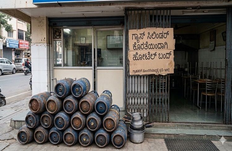 hotel-bundh-due-to-lpg-gas-problem